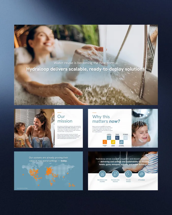 Brand mission deck design